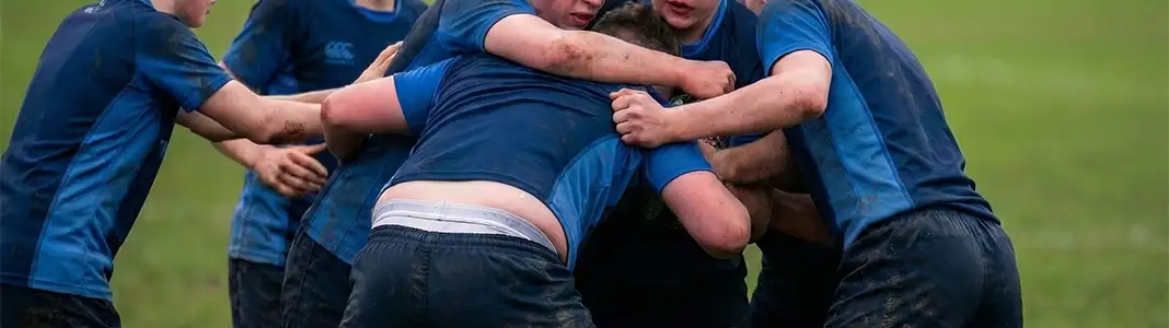 Entraînement de rugby pour les jeunes